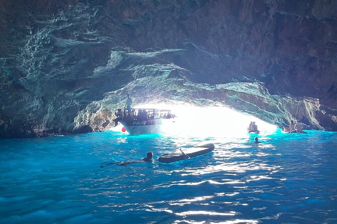 Kotor Bay Speedboat Tour: Blue Cave and Lady of the Rocks - Stop 3: Blue Cave swim, 30 minutes of bright blue light