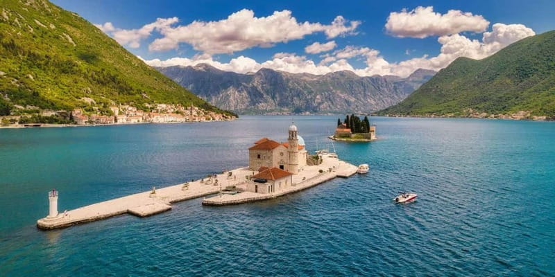 Kotor: Blue Cave, and Full Bay Speedboat Tour - The speedboat route through Verige Straits: where the bay feels strategic