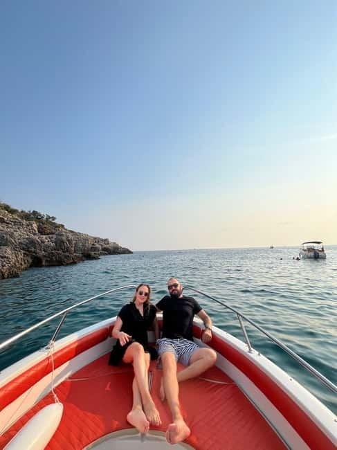Kotor: Blue Cave and Gulf tour by speedboat - On Board Comfort: Mini Fridge, Music, and Real Water Gear