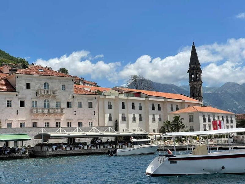 Kotor: Blue Cave and Lady of the Rocks Speedboat Tour - Tito era submarine base in a short stop with boat access