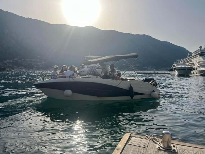 Kotor:Blue Cave ,Lady of the Rocks and Mamula Boat tour - From Perast views to the former submarine tunnel in Kotor