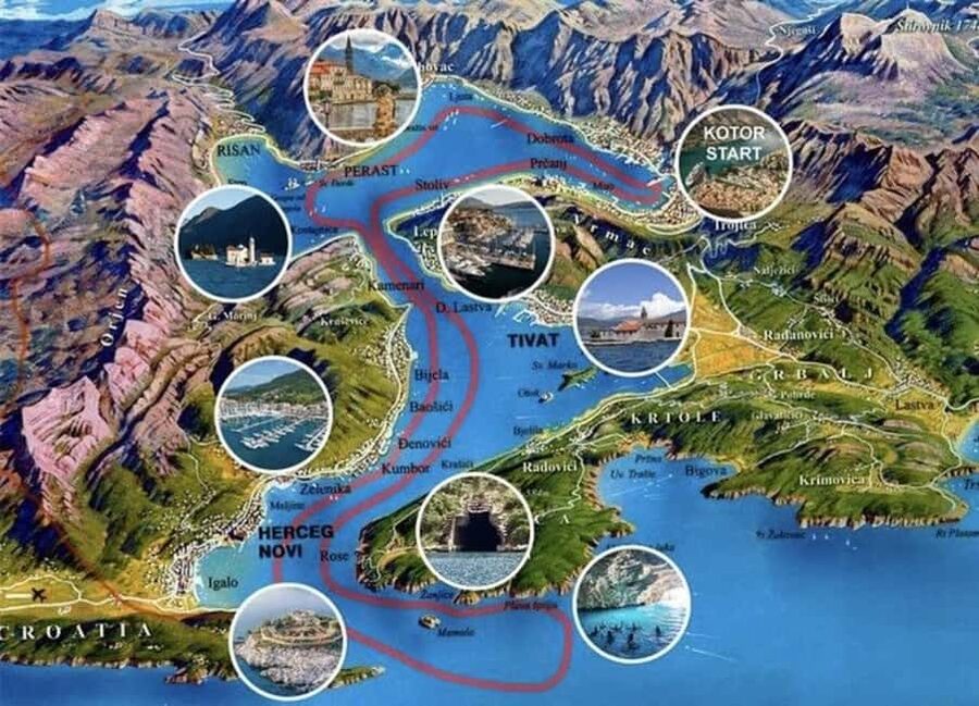 Kotor: Blue Cave & Our Lady of The Rocks & Submarine Base - Blue Cave in Real Life: Swim, Snorkel, and Photo Stop at Peak Color