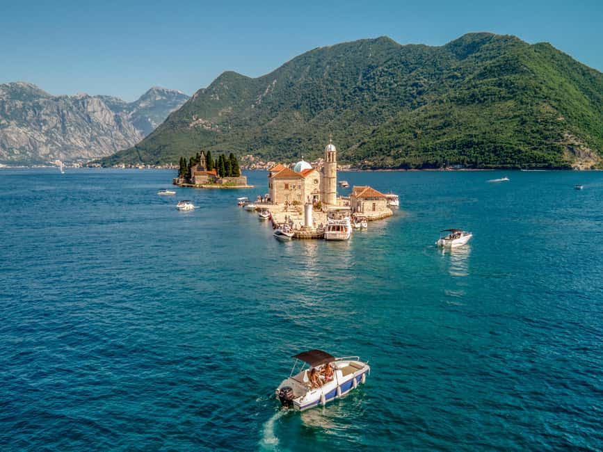 Kotor: Blue cave speedboat tour for a lifetime memories - The speedboat ride itself: fun, fast, and not for everyone