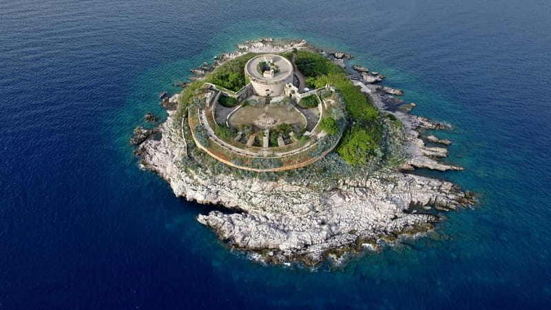 Kotor: Boka Bay, Our Lady of the Rock and Blue Cave Tour - Blue Cave swim time, plus Mamula’s Austrian fortress photo stop