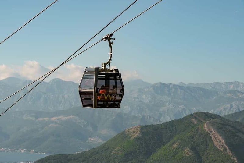 Kotor - Cable Car - Perast " Lady Of The Rock" - Up the Cable Car, 11 Minutes That Feel Longer in the Best Way
