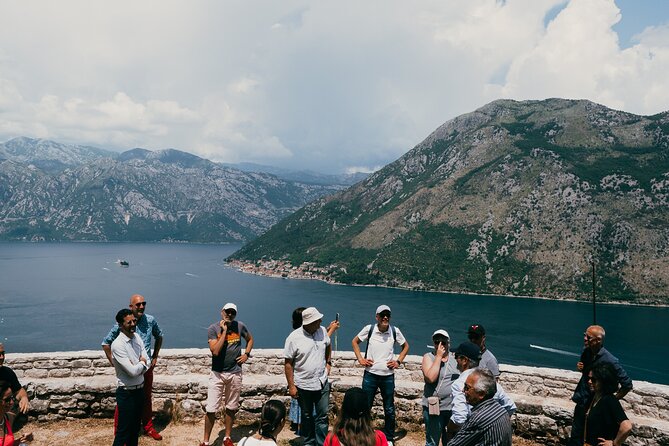 Kotor Jeep Tour: Hidden Stone Village & Food Tasting - Verige and Perast on the way back: the bay’s narrow pinch