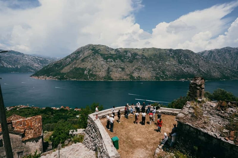 Kotor: Jeep Tour to Hidden Stone Village & Food Tasting - From Kotor to the Bay viewpoints: quick start, big framing