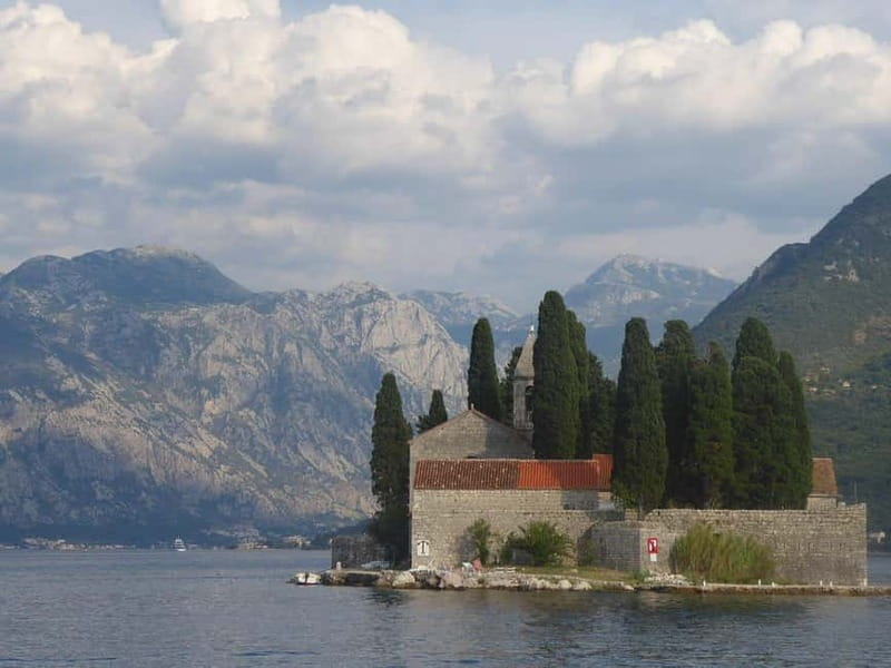 Kotor: Our Lady of the Rocks & Blue Cave with time for Lunch - Mamula Island Photo Stop With WWII-Era Context