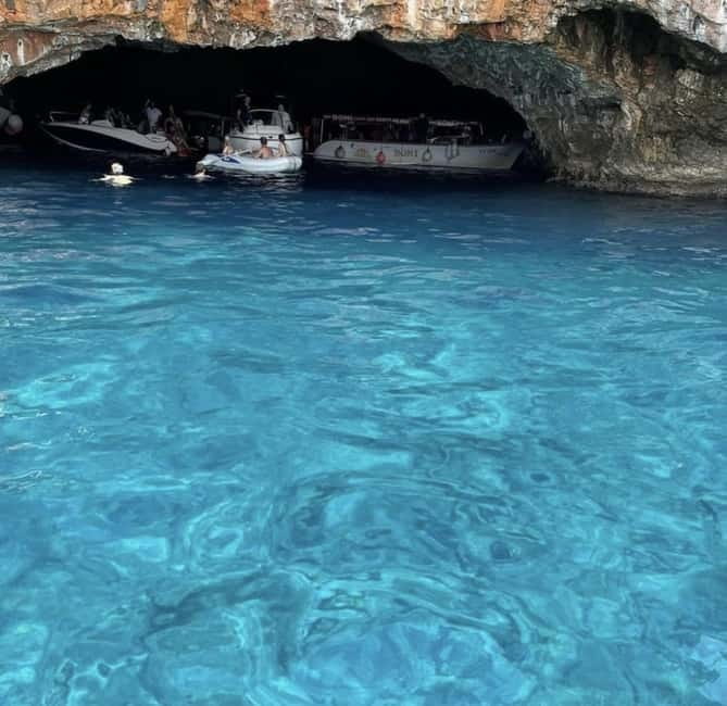 Kotor: Private Blue Cave + All destinations inside Kotor Bay - The Submarine Tunnels Stop, Short Guided History With Boat Context