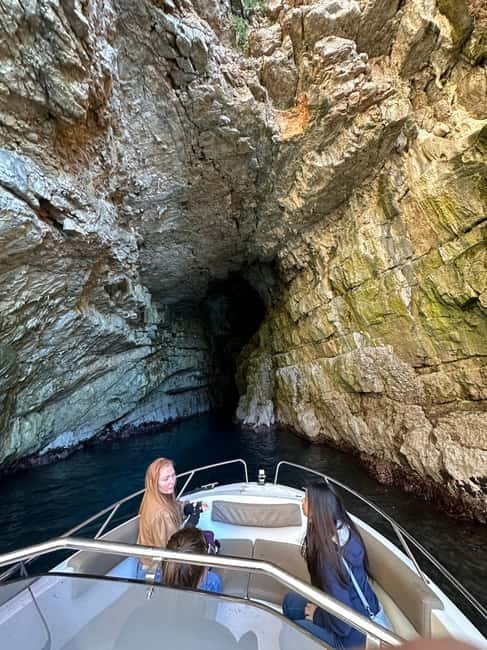 Kotor: Private boat tour Blue Cave & Our Lady of the Rocks - Mamula Island photo stop: quick but cinematic from the water