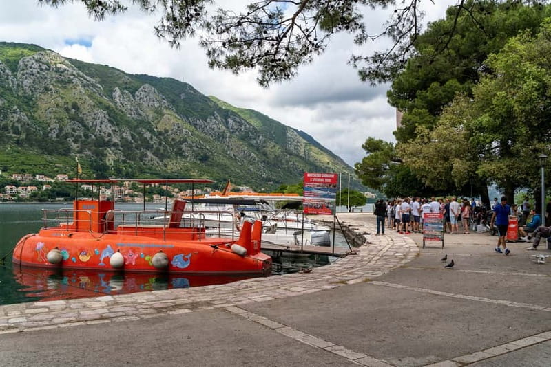 Kotor: Red Semi-Submarine Family Tour With Underwater Cabin - Entering the Kotor Bay “two worlds” experience