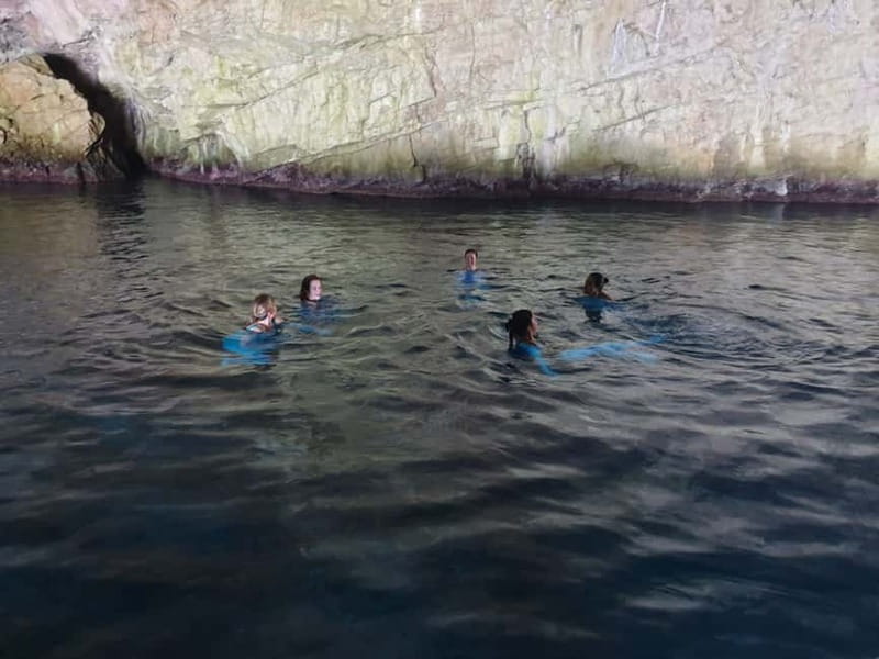 Kotor: Speedboat Tour to Blue Cave and Our Lady of the Rocks - Submarine tunnels: the “photo stop” that changes the mood