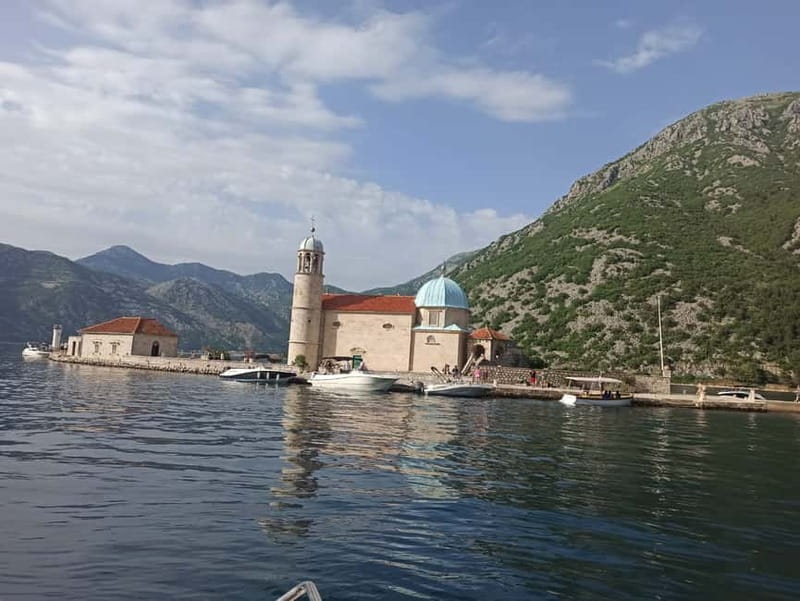 Kotor: Speedboat Tour to Blue Cave and Our Lady of the Rocks - The open-water ride toward Blue Cave, including Mamula