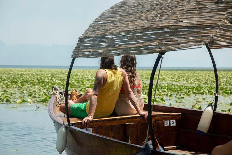 Lake Skadar: Guided Nature Cruise with Drinks - The canal-to-lake feeling: Lesendro Fortress right at the start