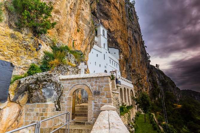 Ostrog monastery and Niagara waterfalls - Ostrog Monastery, Saint Basil, and the View From the Rock