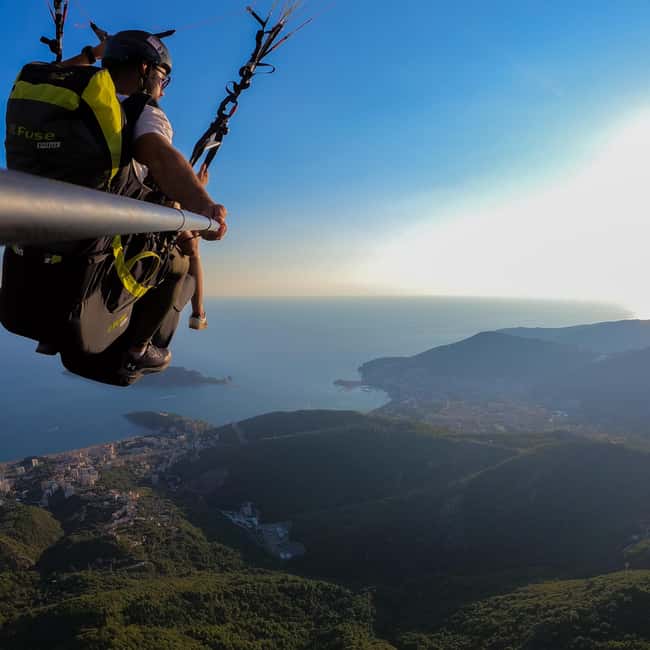 Paragliding in Budva with Certified Pilot (All-Inclusive) - Getting There Smoothly: Pickup in Budva and Bečići to Brajici
