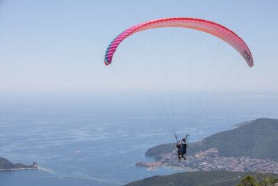 Paragliding in Budva with Certified Pilot (Free Pick-Up Included)