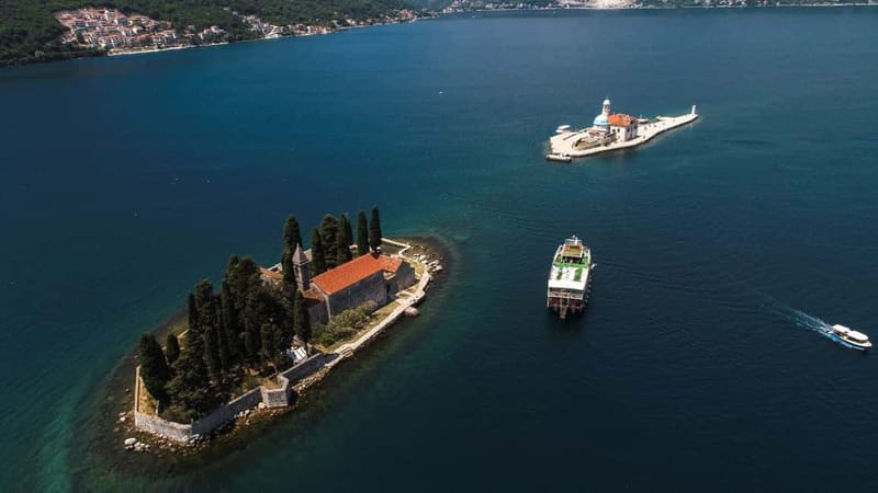 Perast Kotor Bay: boat ride to Our lady of the Rocks & back - Your 1 Hour Plan, Split Into Sailing, Visit, Pictures, and Return