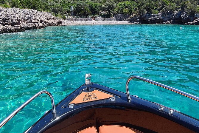 Perast-Our Lady Of The Rocks &Blue Cave-Private Tour Black Pearl - Mamula Fortress island panoramas from the sea