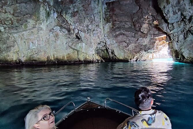 Perast-Our Lady Of The Rocks &Blue Cave-Private Tour Black Pearl - Blue Cave: the swim time and why timing matters