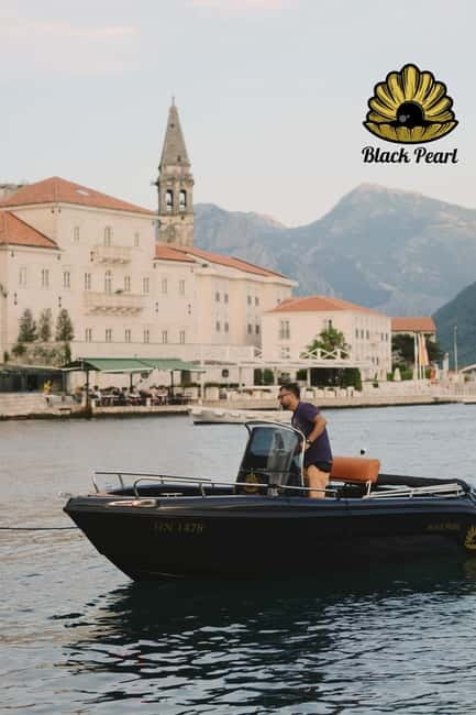 Perast private tour 3h:Lady Of The Rocks & Blue Cave,lagoon - Black Pearl, Captain Mladen, and how the trip feels from the first minute