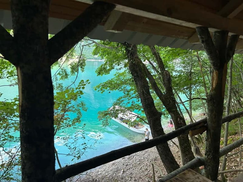 Piva Lake: Oteša Cave Cruise with Optional BBQ - The Bridge on the Lake and Podvođe Bay Photo Stop