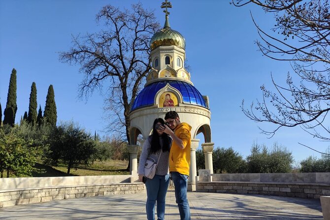 Podgorica Car Trip - Architecture, History, Wine tasting, Churches, Doclea city - Dajbabe Monastery: A Cave Church Shaped Like a Cross
