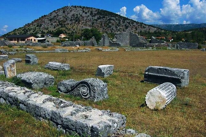 Podgorica Car Trip - Architecture, History, Wine tasting, Churches, Doclea city - Clock Tower and Old Town Dinner Break: Finish With a Real Meal