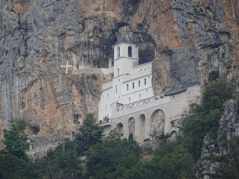 Podgorica Highlights, Ostrog and Zeta nature park day trip - Ostrog Monastery: the climb, the views, and the stories that bring it alive