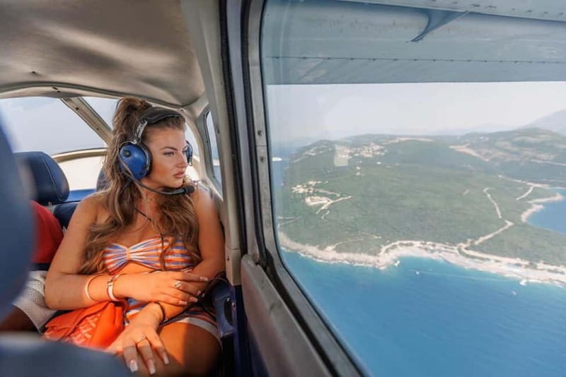 Podgorica: Montenegro Scenic Panoramic Flight - Trying the controls: fun, supervised, and genuinely memorable