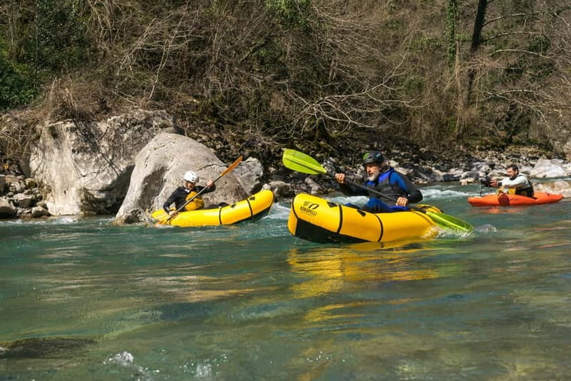 Podgorica: Packrafting the Moraca river - From pickup in Podgorica to getting on the water