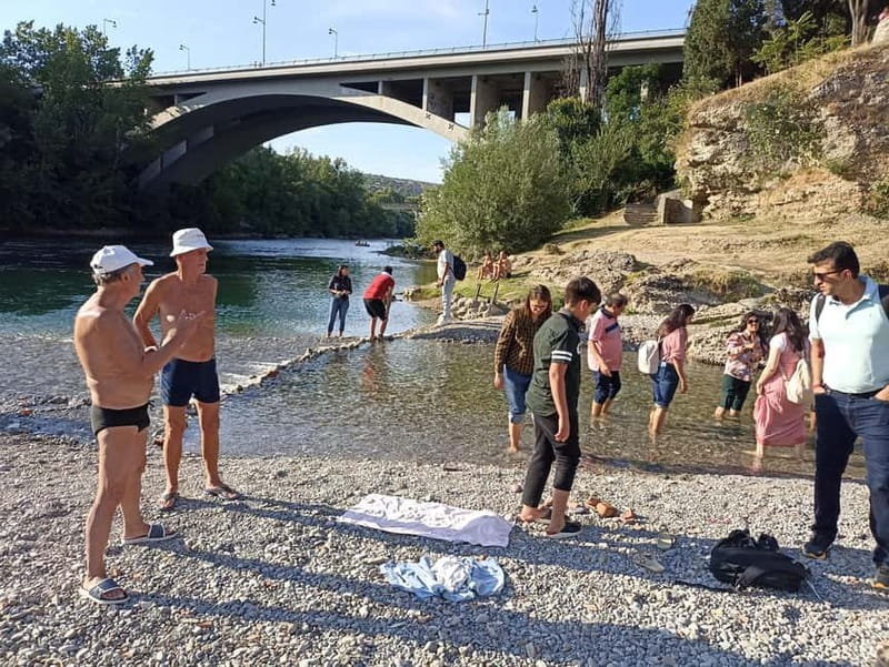Podgorica: Walking tour, all the secrets of Podgorica - Sastavci break time: short pauses, better photos, easier walking