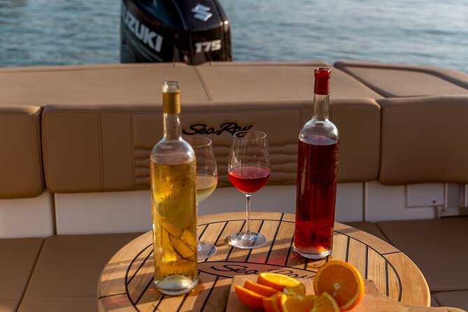 Premium Boat Experience: Herceg Novi Bay w/ Mamula & Blue Cave - Blue Cave swim break: the color depends on timing
