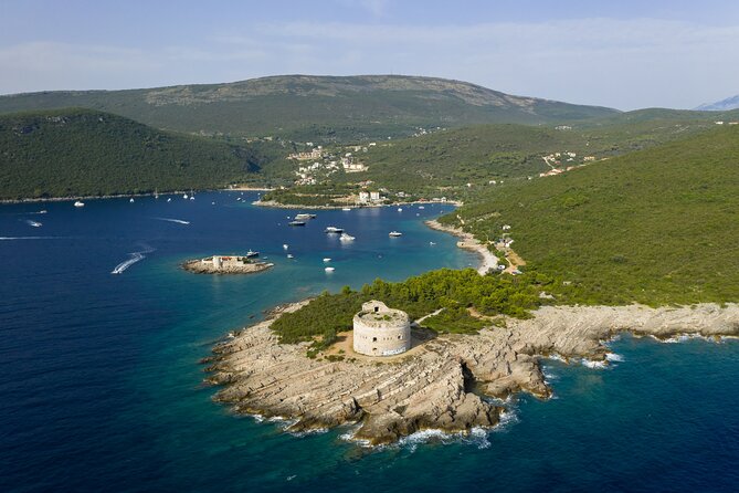 Premium Boat Experience: Herceg Novi Bay w/ Mamula & Blue Cave - Mirista lagoon and Fort Arza: clean water, then snorkeling time