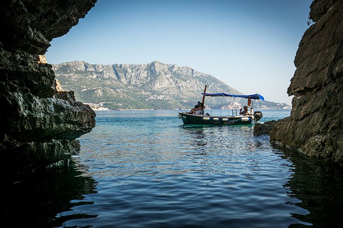 Private Boat Tour Adventure In Budva - Sightseeing & Snorkeling - Mogren Beach swim stop: when the scenery turns into a break
