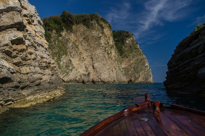 Private Boat Tour Adventure In Budva - Sightseeing & Snorkeling - Budva City Walls: Old Town from the sea, the view that makes it click