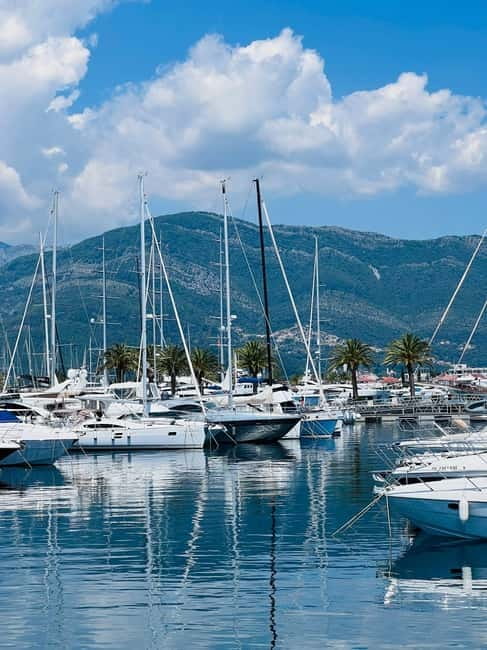 Private boat tour Kotor to Porto Montenegro - Portonovi - How the 3-hour itinerary flows on the water