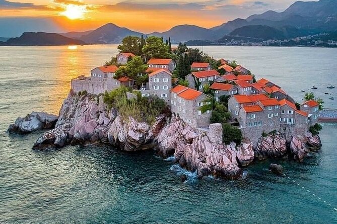 Private Guided Tour in Budva Sveti Stefan - Jaz Beach Stop: The Big Adriatic Panorama With a Story