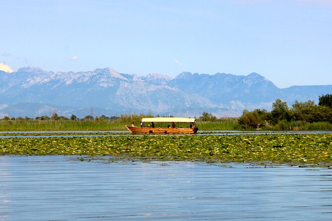 Private Skadar Lake National Park Tour with Wooden Boat and Wine - A 2-hour private ride with birds, fortress views, and lake calm