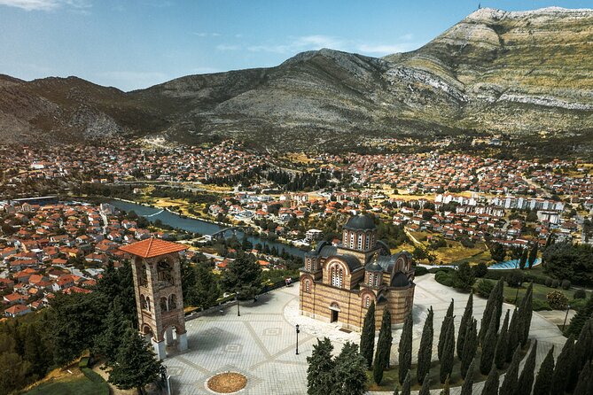 Private Tour From Montenegro: Trebinje & Tvrdos Monastery w/ Wine & Food Tasting - Stop 1 at Hercegovacka Gracanica: hilltop views and a short visit