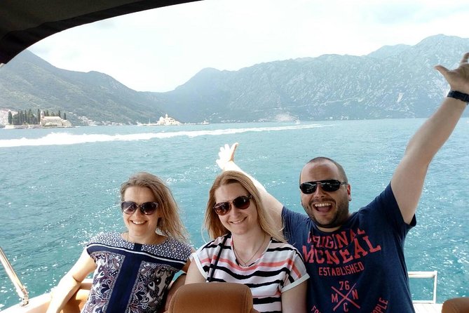 Private tour with speed boat - Perast and Lady of the rock - Price and value: $168.58 per group, up to 7 people