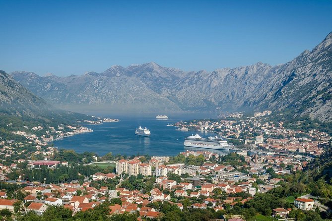 Private Transfer from Kotor to Tivat airport - Kotor’s bay setting, without turning the transfer into a detour