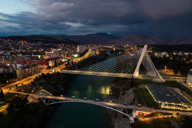 Private Transfer from Tivat to Podgorica airport or Podgorica - Podgorica on arrival: capital energy, Roman remnants, and road-junction reality
