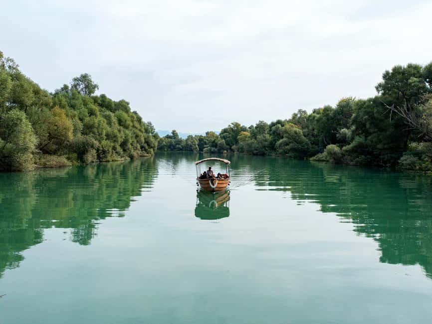 Skadar Lake Guided Tour to Vranjina Monastery & Wine Tasting - Cruising the narrow channels: reeds, birds, and Morača delta vibes