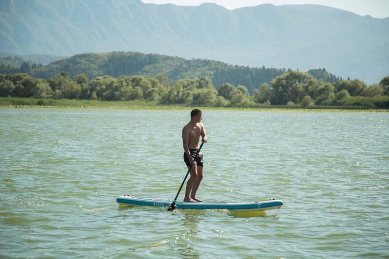 Stand Up Paddleboard on Skadar Lake - An Epic Adventure ! - Virpazar to Skadar Lake: the setting that makes 2 hours feel long