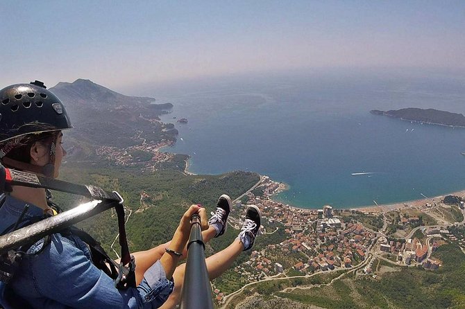 Tandem paragliding in Budva /All-inclusive - The roughly 1-hour schedule (and how to plan your day)