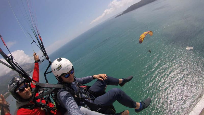 Tandem Paragliding in Budva with Expert Pilots/All-inclusive - Soaring Over Budva Riviera, From 760m to City Beach