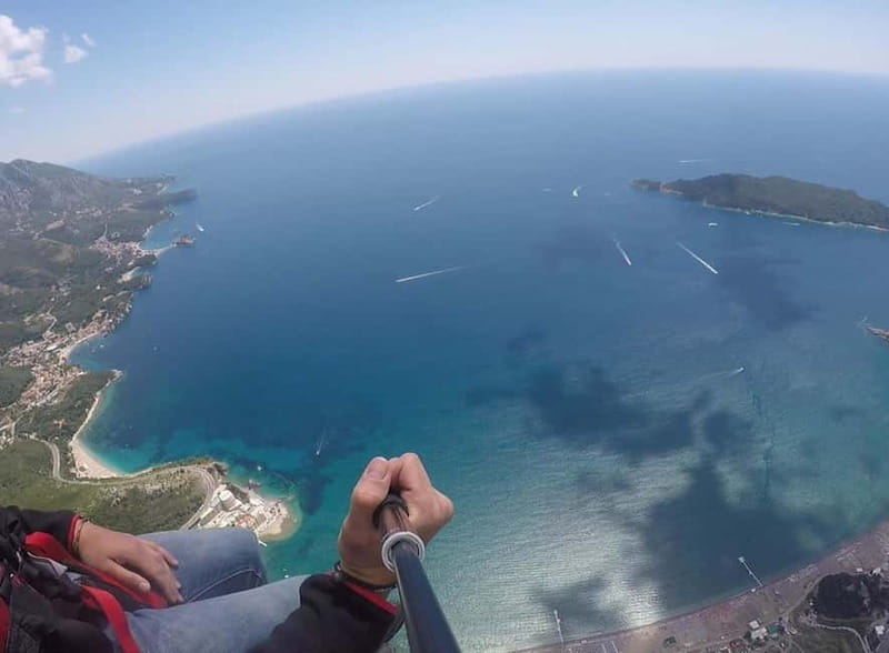 Tandem Paragliding in Budva with Expert Pilots/All-inclusive - Brajiči takeoff: wind, footing, and what to expect