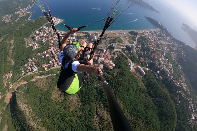 Tandem paragliding tour in Budva Montenegro - Becici Beach logistics: the part people forget to plan for