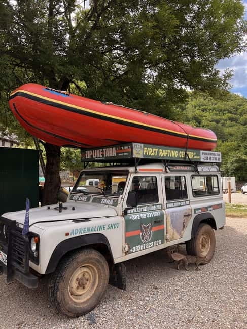 TARA BRIDGE: Tara River Rafting Trip with Jeep Transfer - Zugića Luka Views: The Part Where You Actually Enjoy the Canyon